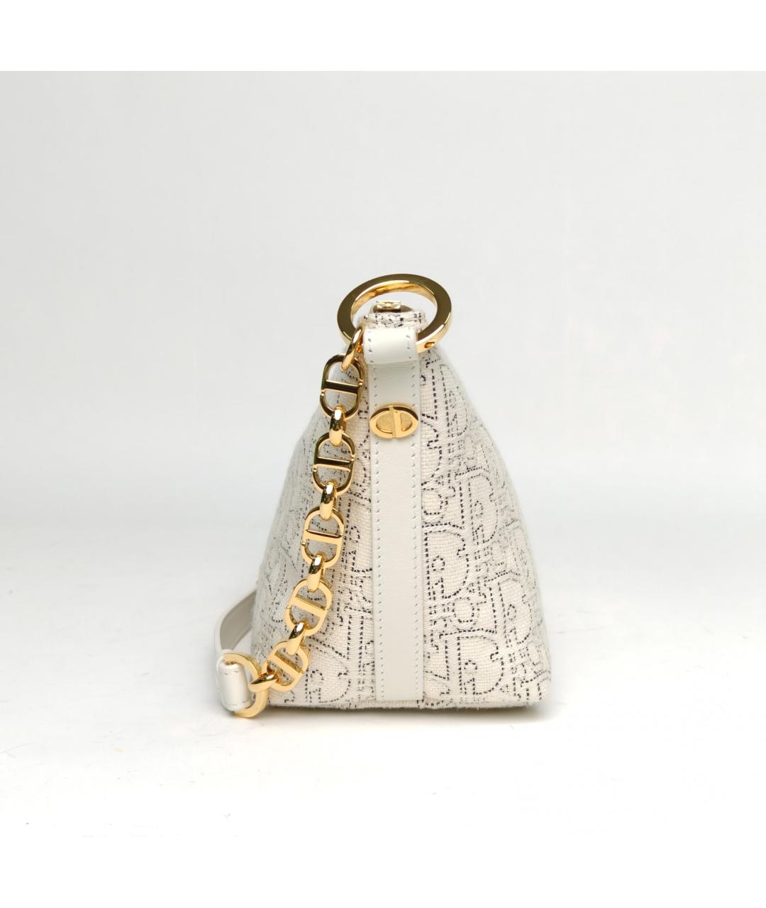 CHRISTIAN DIOR Бежевая сумка через плечо, фото 5