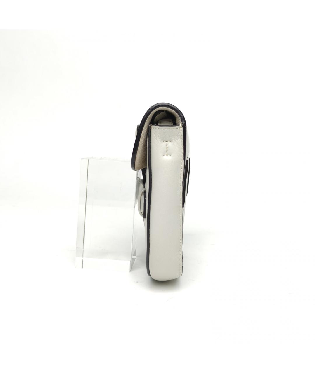 CELINE Серая кожаная сумка через плечо, фото 3