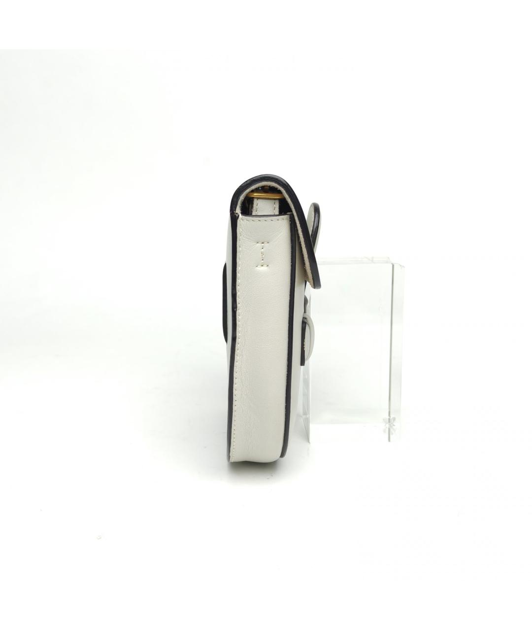 CELINE Серая кожаная сумка через плечо, фото 5