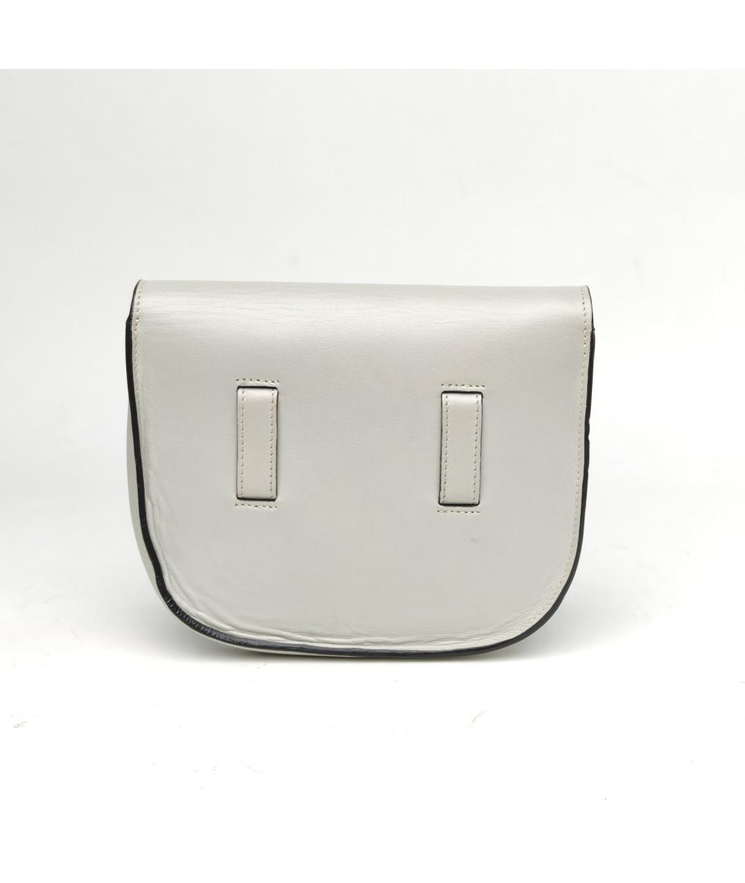 CELINE Серая кожаная сумка через плечо, фото 4