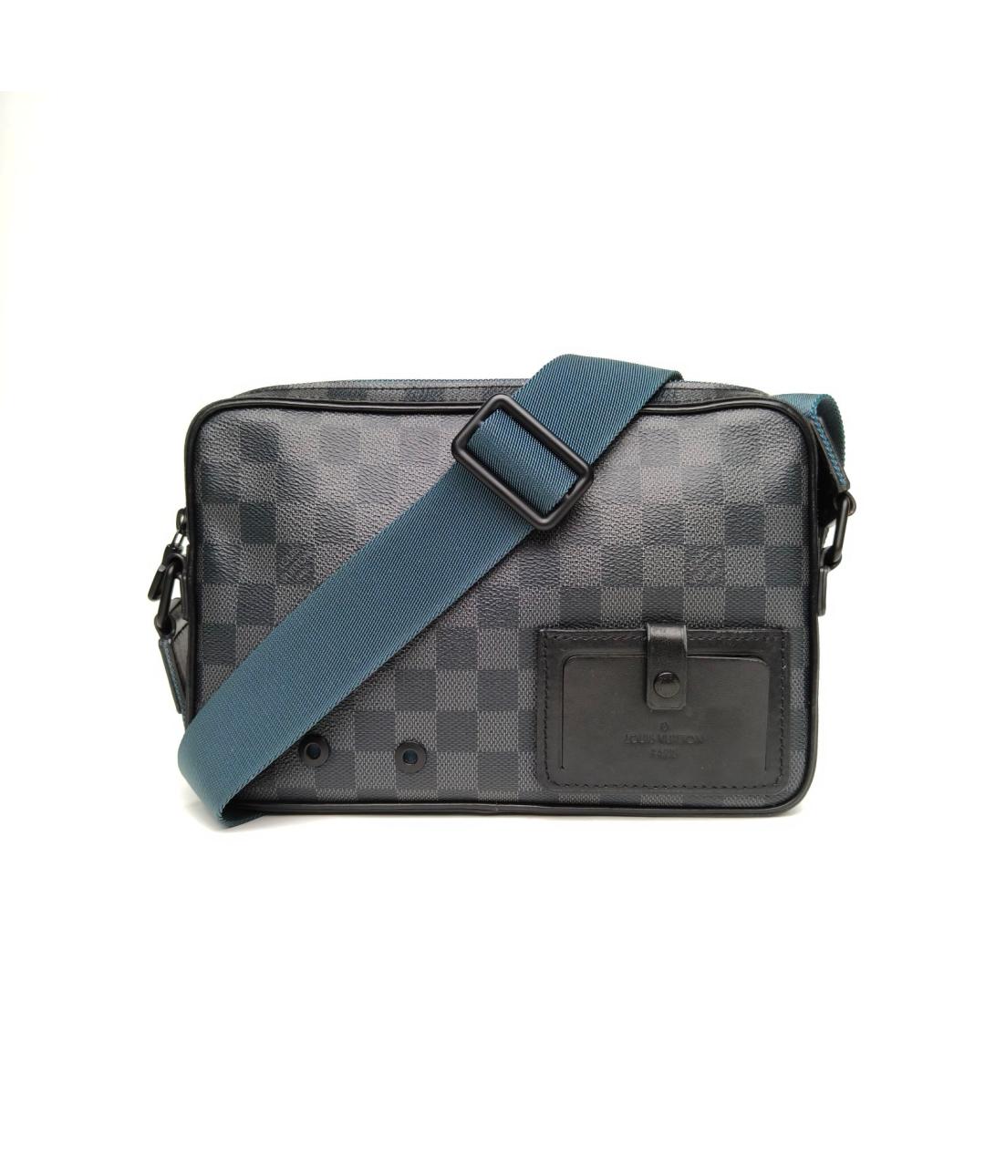 LOUIS VUITTON Черная сумка через плечо, фото 2