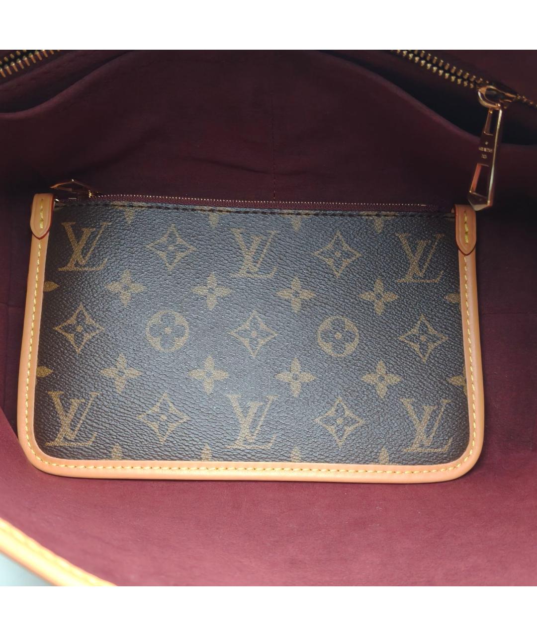 LOUIS VUITTON Коричневая сумка через плечо, фото 8