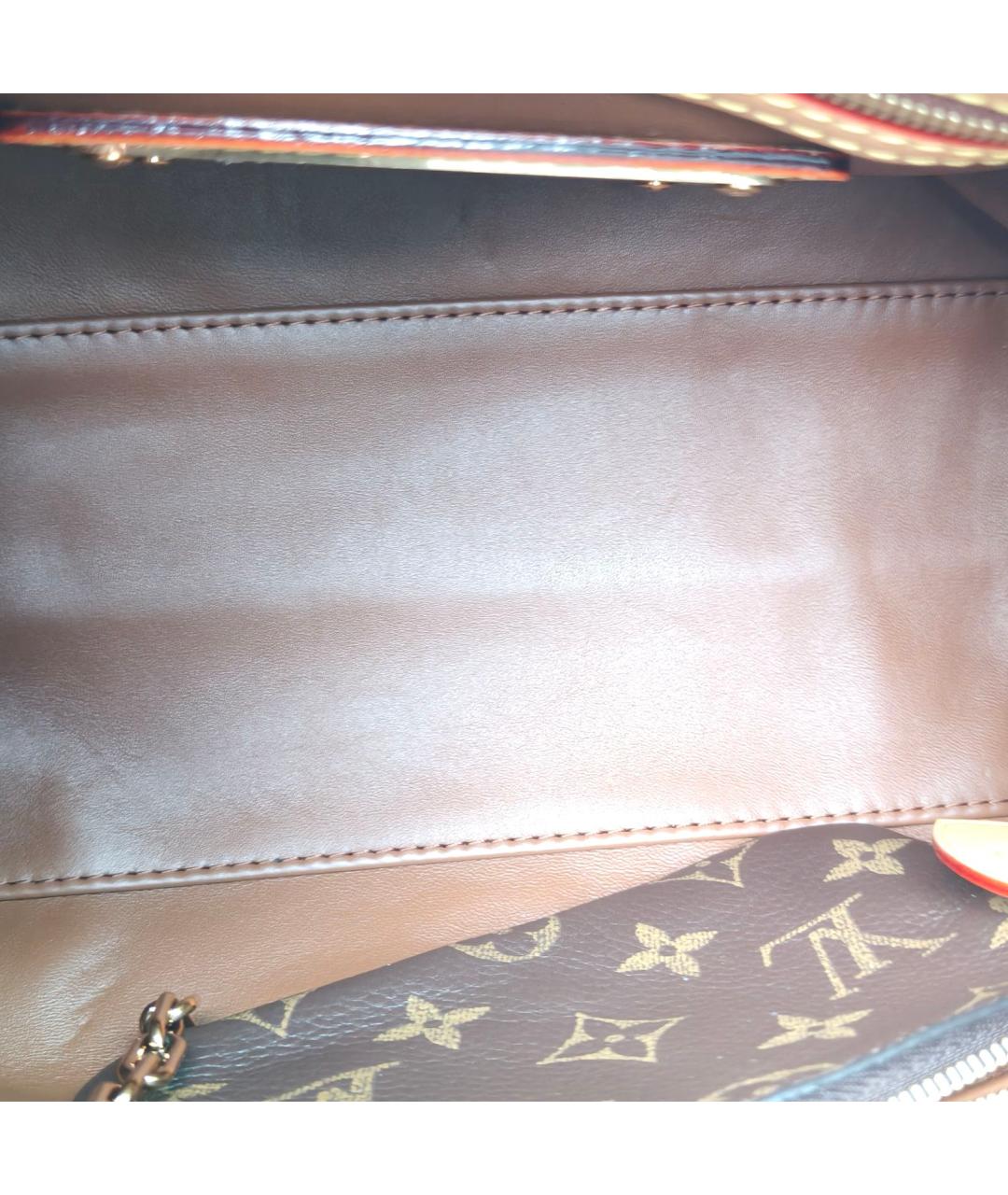 LOUIS VUITTON Коричневая сумка через плечо, фото 7