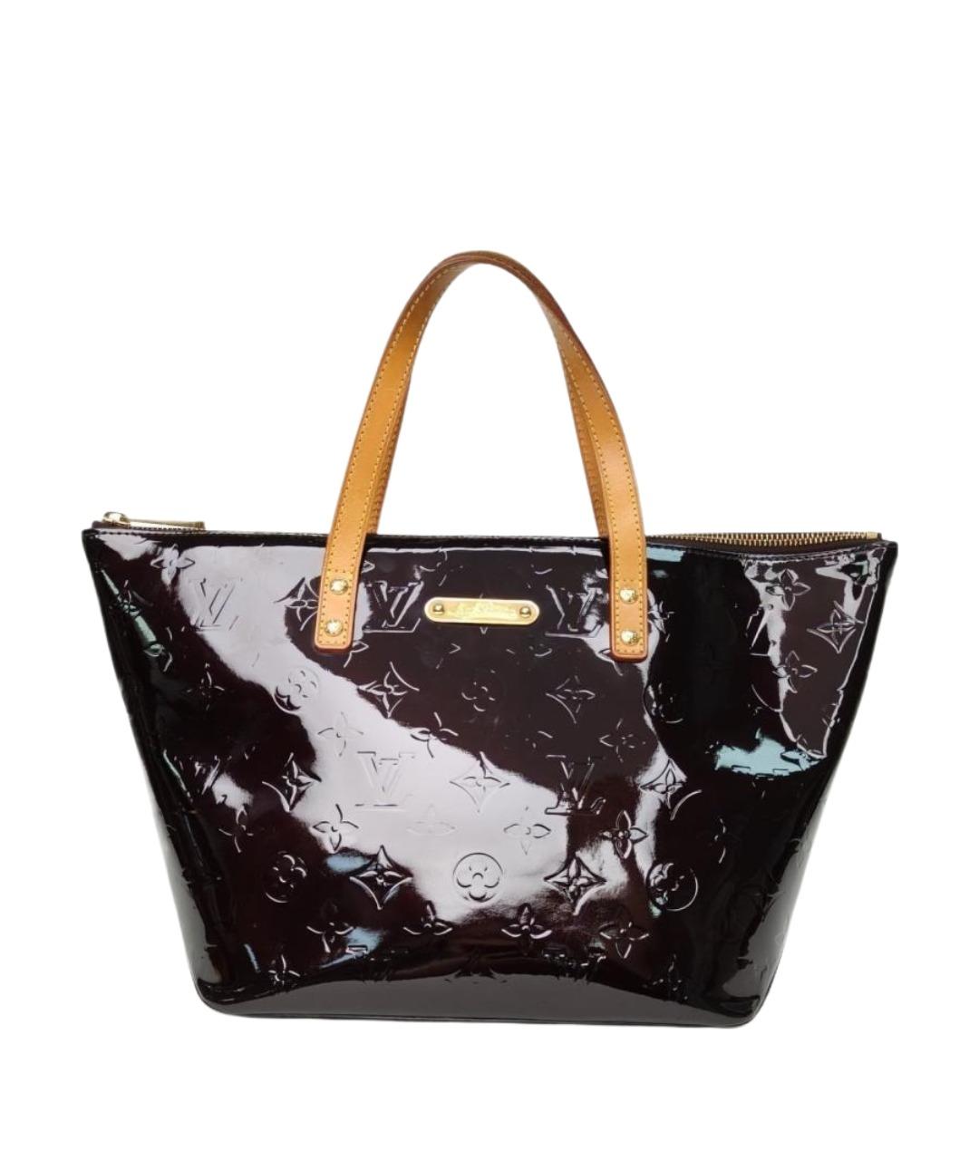 LOUIS VUITTON Бордовая сумка с короткими ручками, фото 1