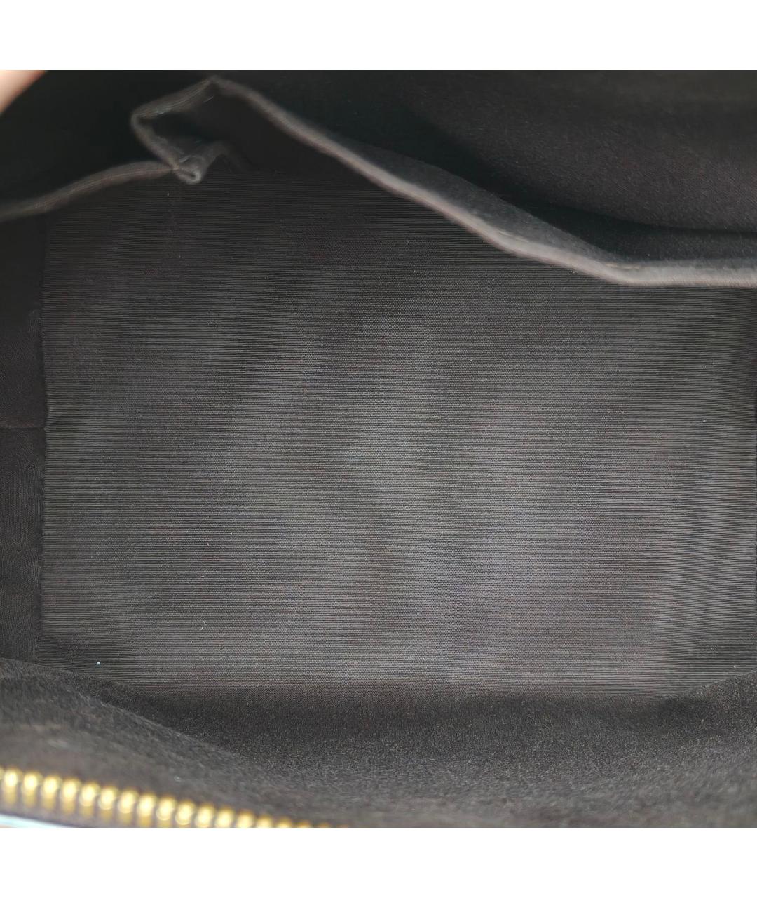 LOUIS VUITTON Бордовая сумка с короткими ручками, фото 8