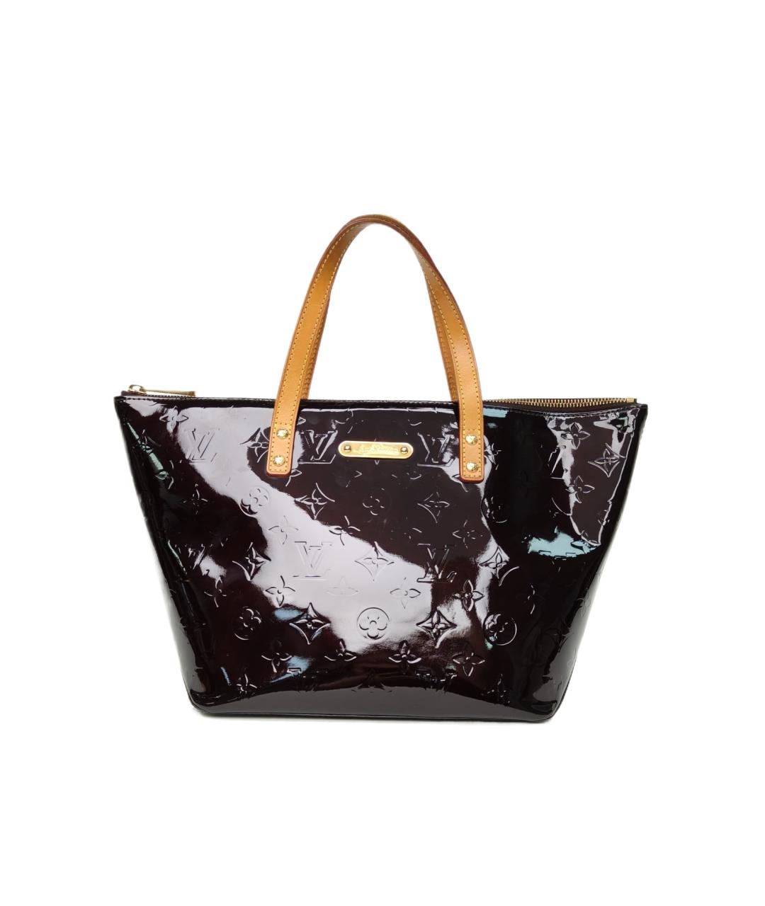 LOUIS VUITTON Бордовая сумка с короткими ручками, фото 9