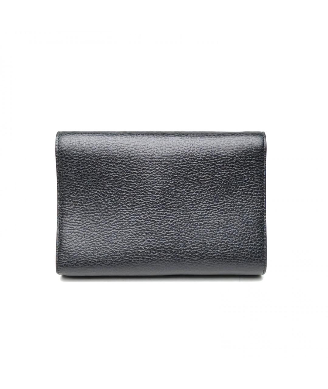 GUCCI Черная кожаная сумка через плечо, фото 4