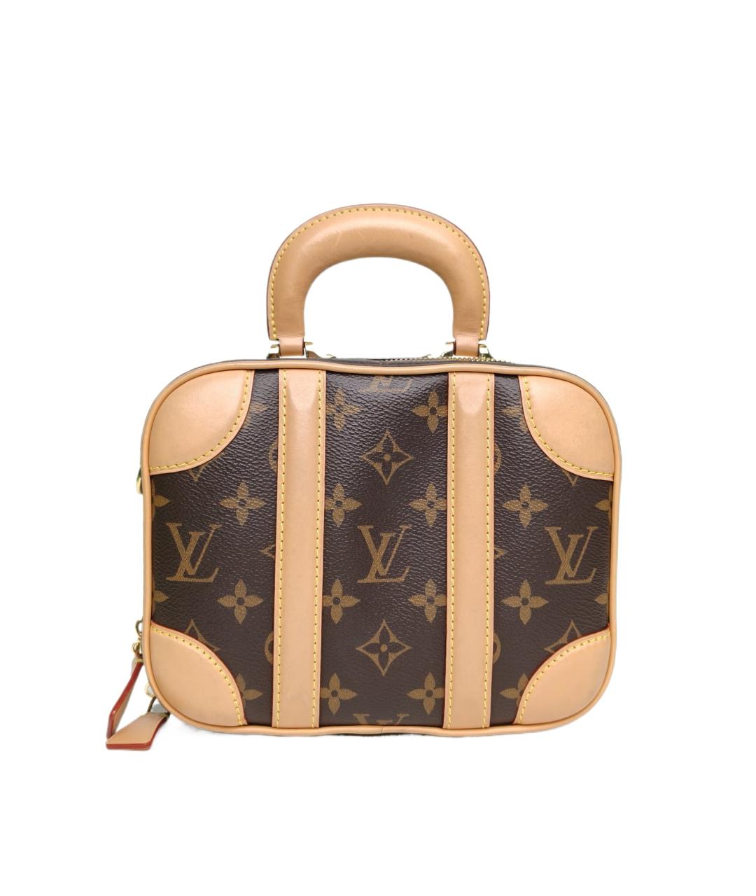 LOUIS VUITTON Коричневая сумка с короткими ручками, фото 9