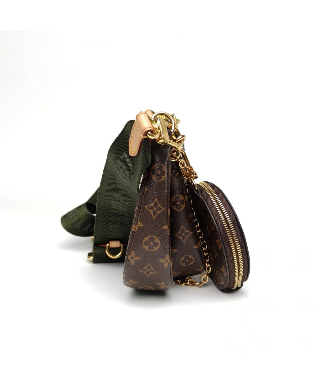 LOUIS VUITTON Коричневая сумка через плечо, фото 5