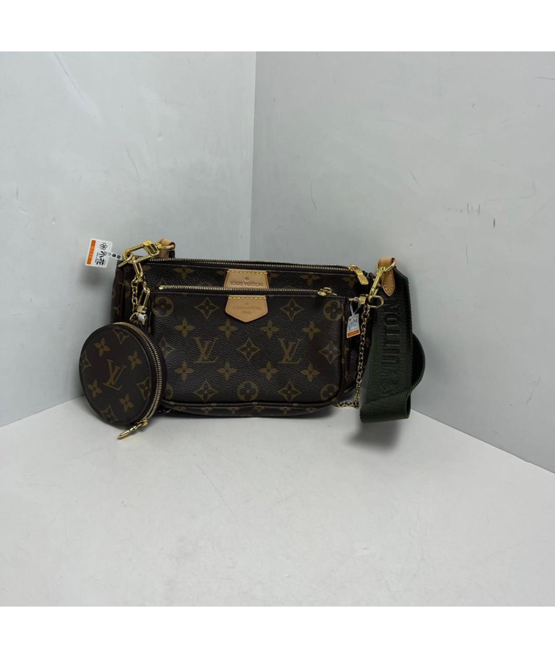 LOUIS VUITTON Коричневая сумка через плечо, фото 8