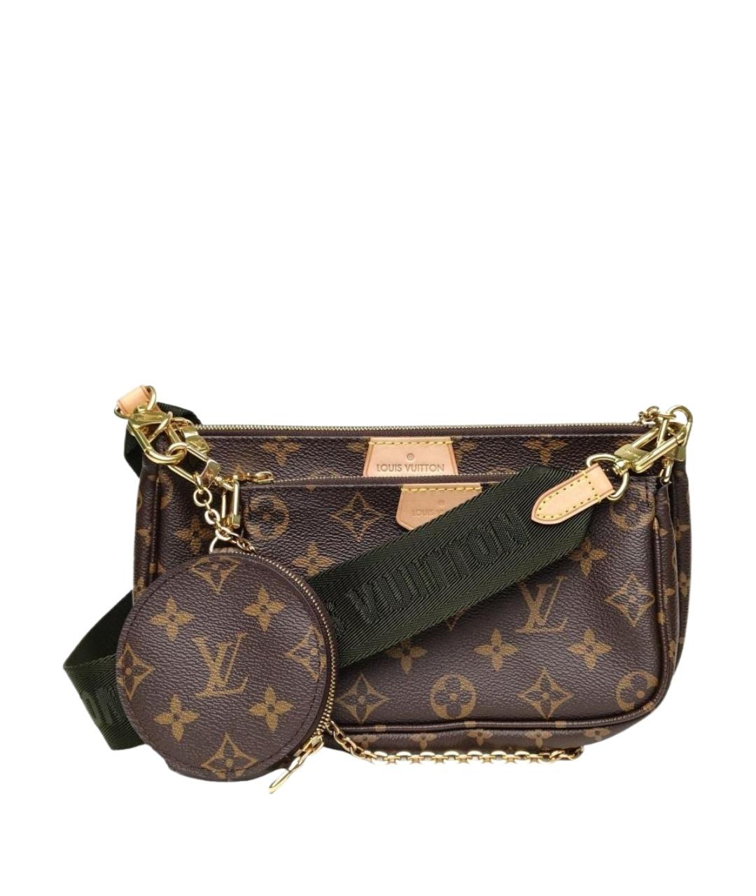 LOUIS VUITTON Коричневая сумка через плечо, фото 1