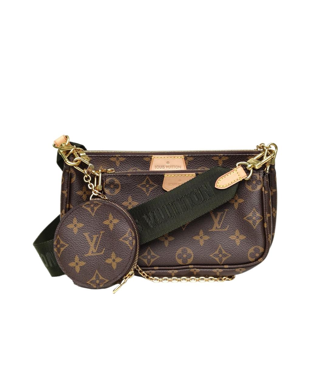 LOUIS VUITTON Коричневая сумка через плечо, фото 9