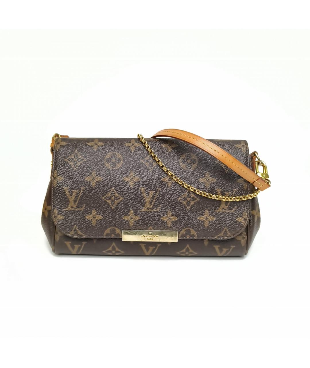 LOUIS VUITTON Коричневая сумка через плечо, фото 2