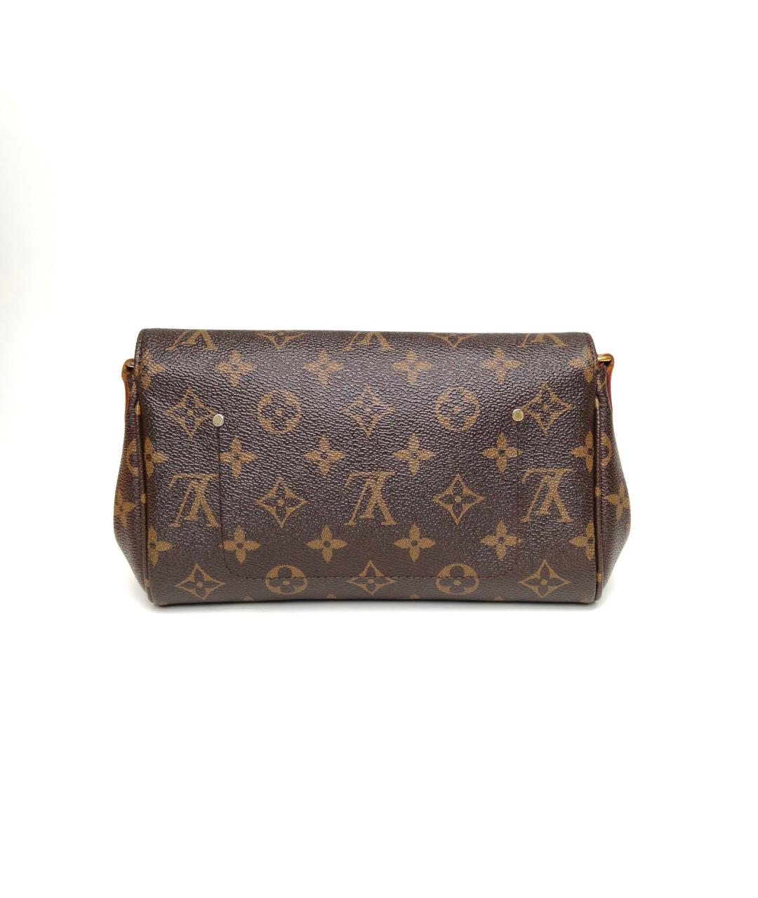 LOUIS VUITTON Коричневая сумка через плечо, фото 4