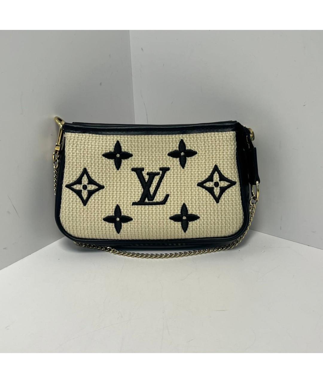 LOUIS VUITTON Бежевая сумка через плечо, фото 8