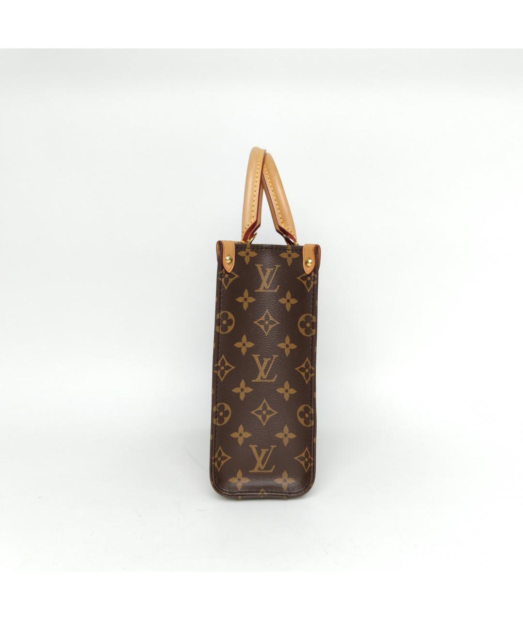 LOUIS VUITTON Коричневая сумка через плечо, фото 5