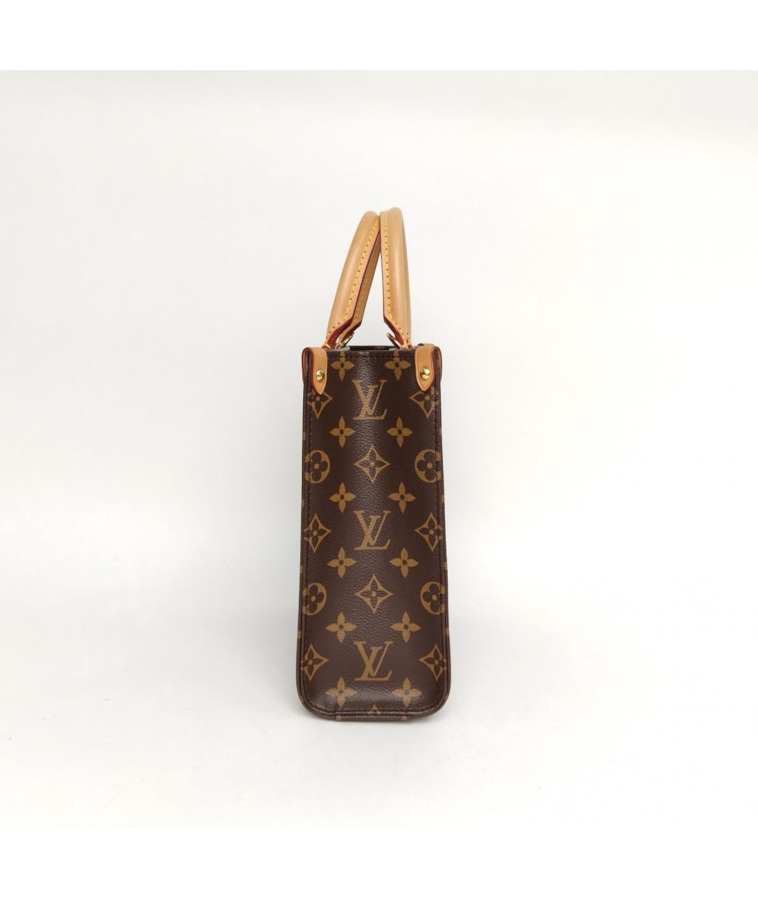 LOUIS VUITTON Коричневая сумка через плечо, фото 3