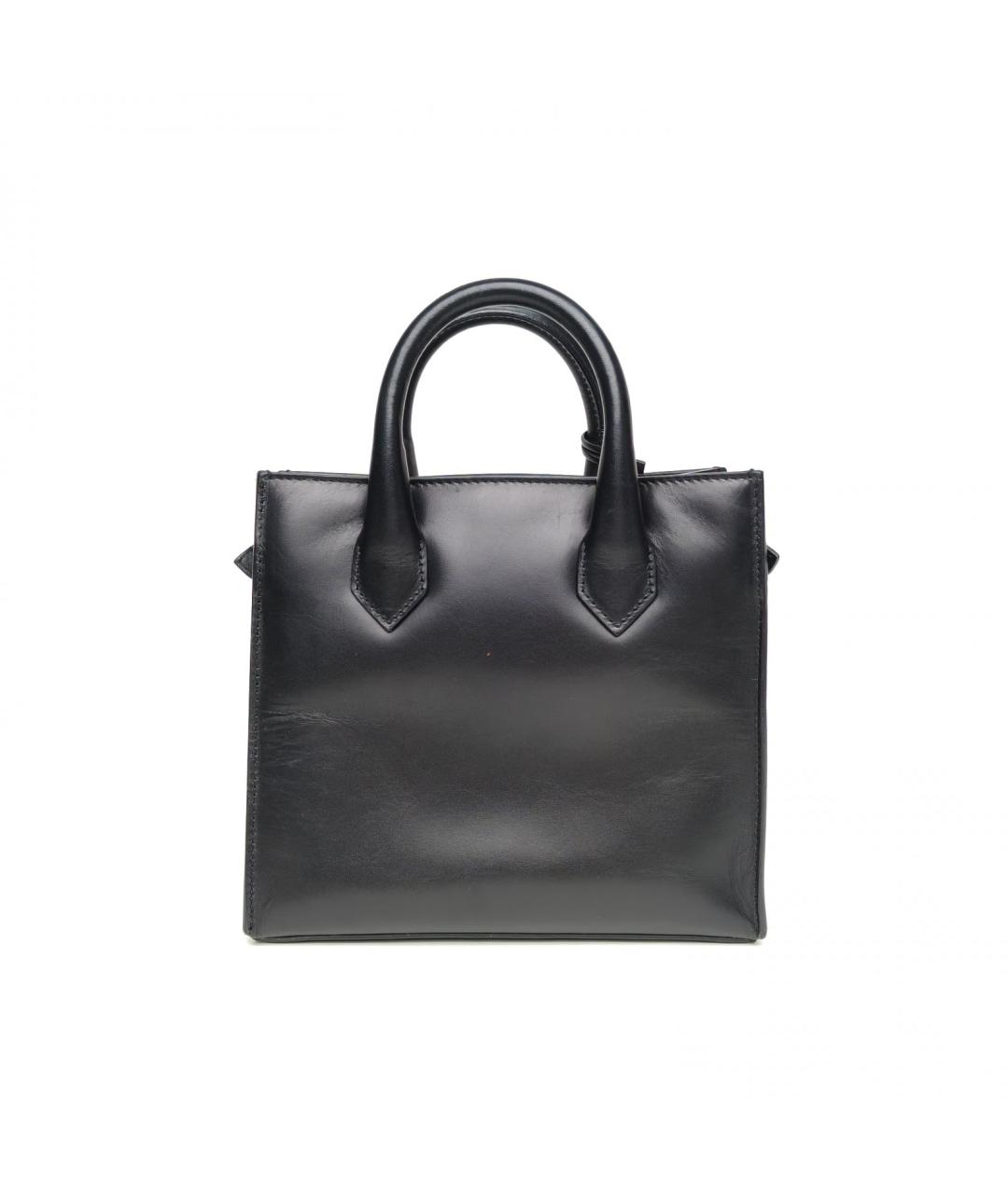 BALENCIAGA Черная кожаная сумка через плечо, фото 3