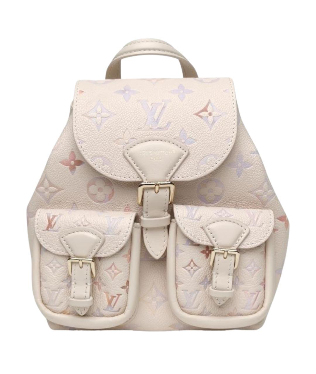 LOUIS VUITTON Белый кожаный рюкзак, фото 1