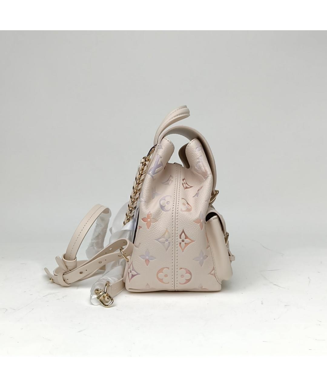 LOUIS VUITTON Белый кожаный рюкзак, фото 5