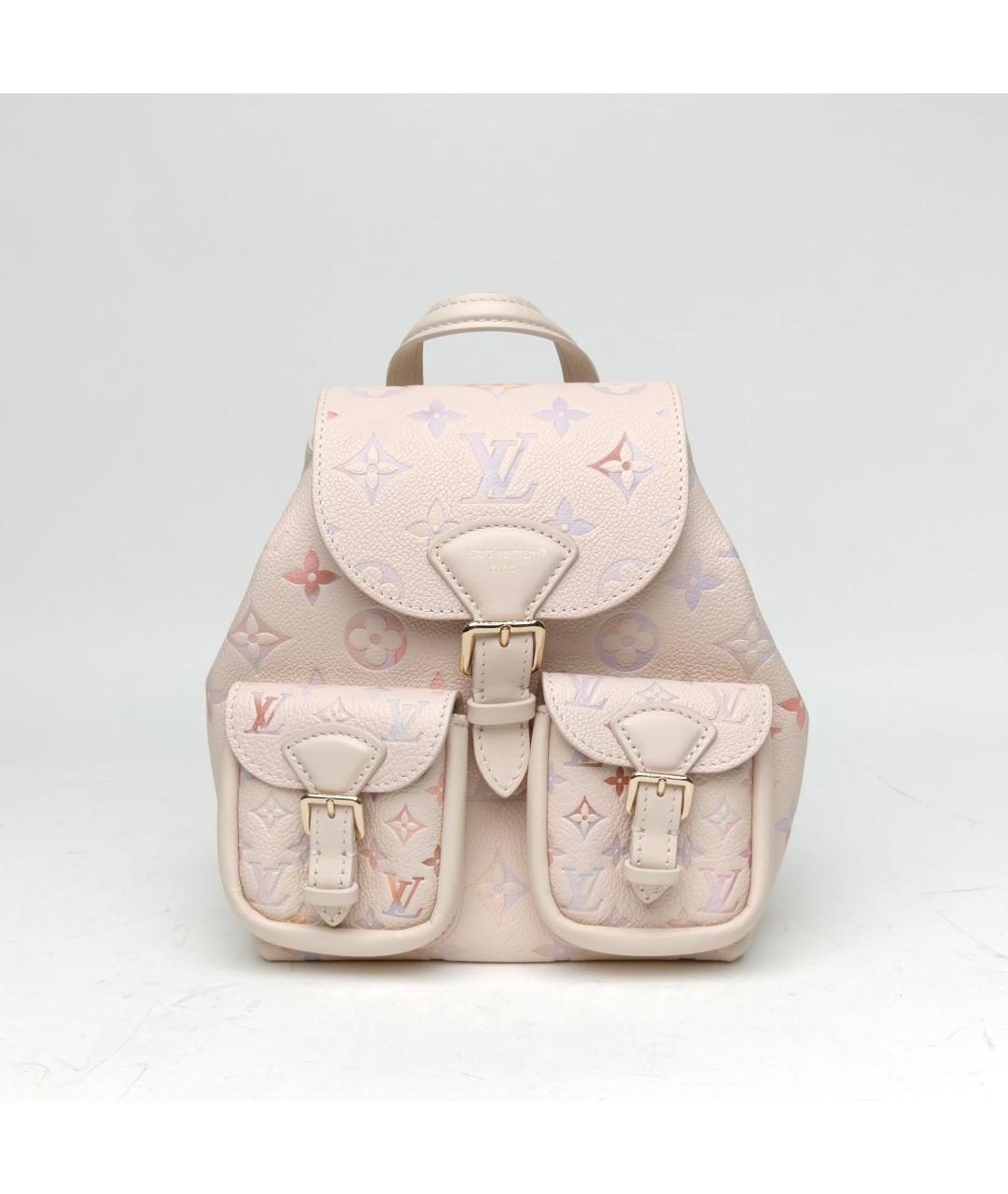 LOUIS VUITTON Белый кожаный рюкзак, фото 2