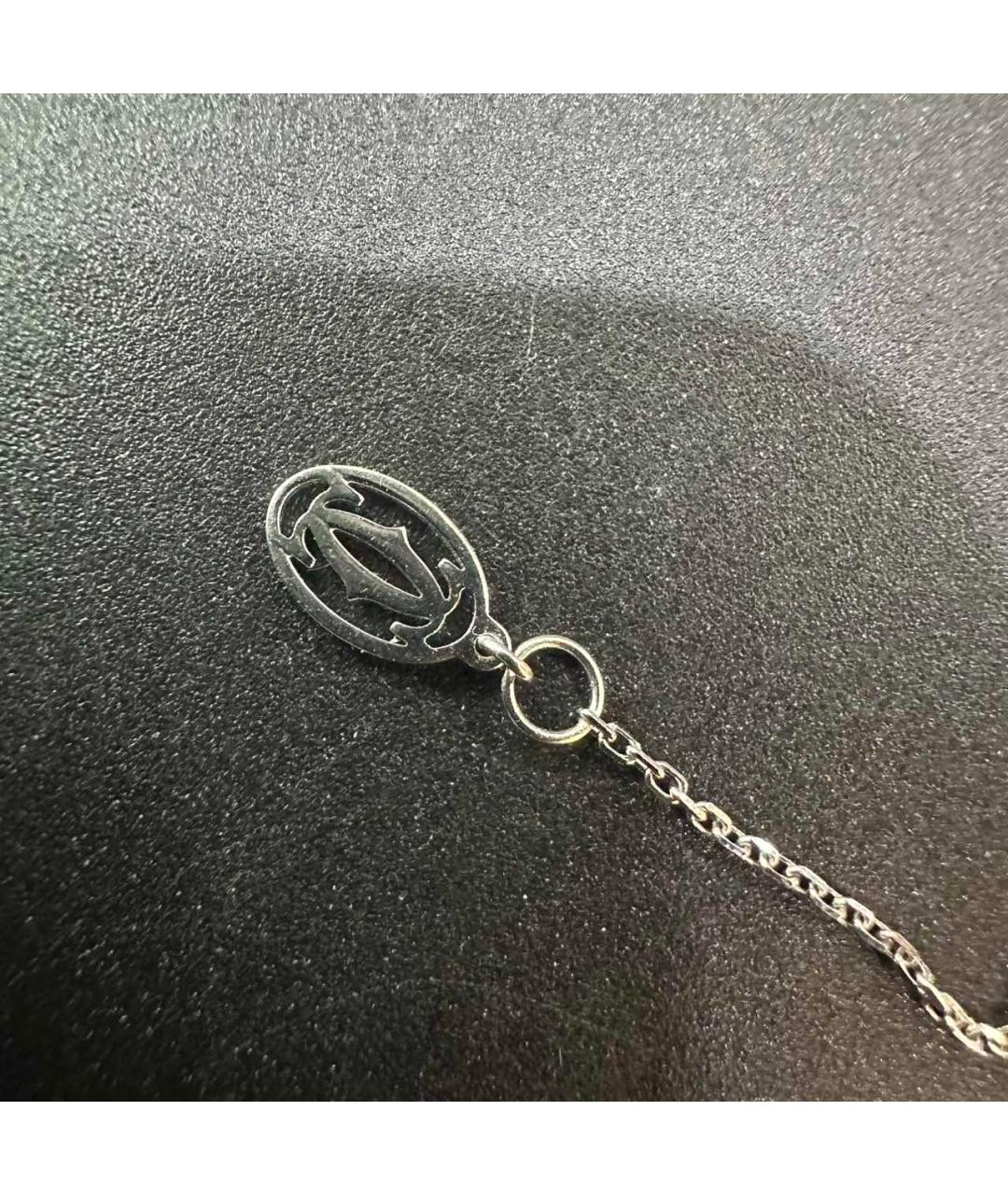 CARTIER Серебряное колье из белого золота, фото 7