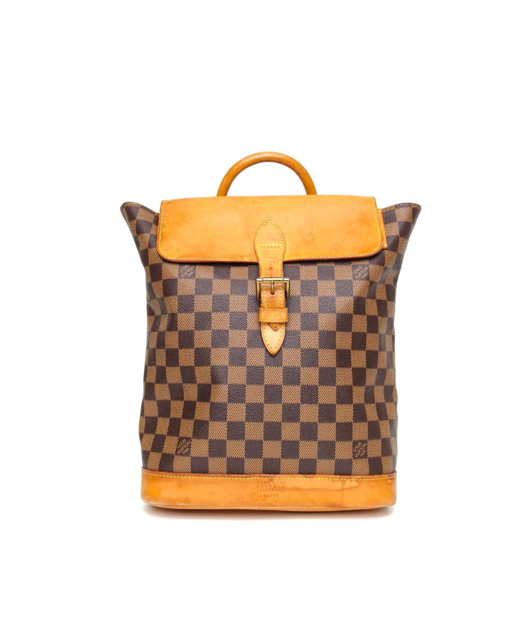 LOUIS VUITTON Коричневый рюкзак, фото 2