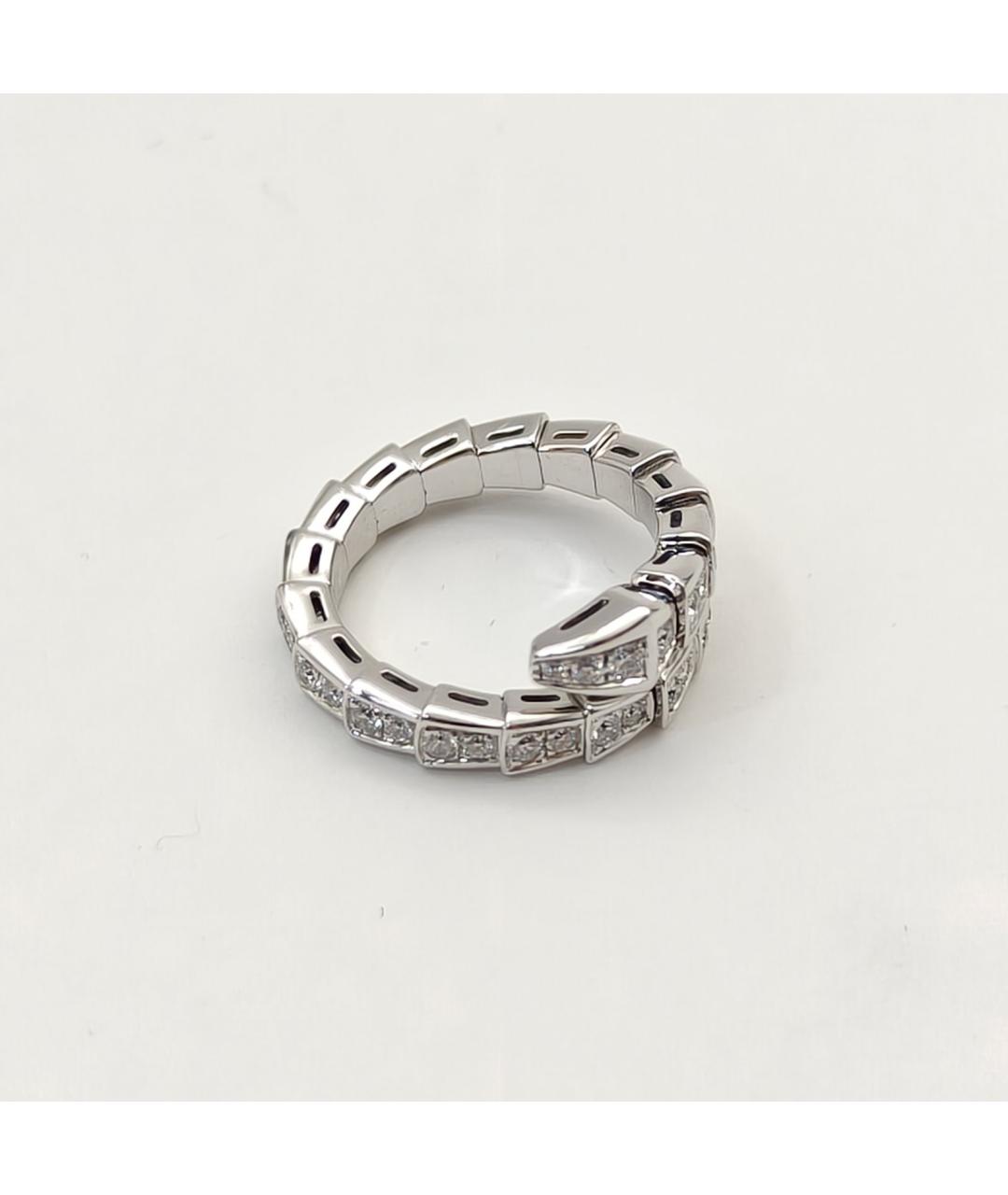 BVLGARI Серебряное кольцо из белого золота, фото 6