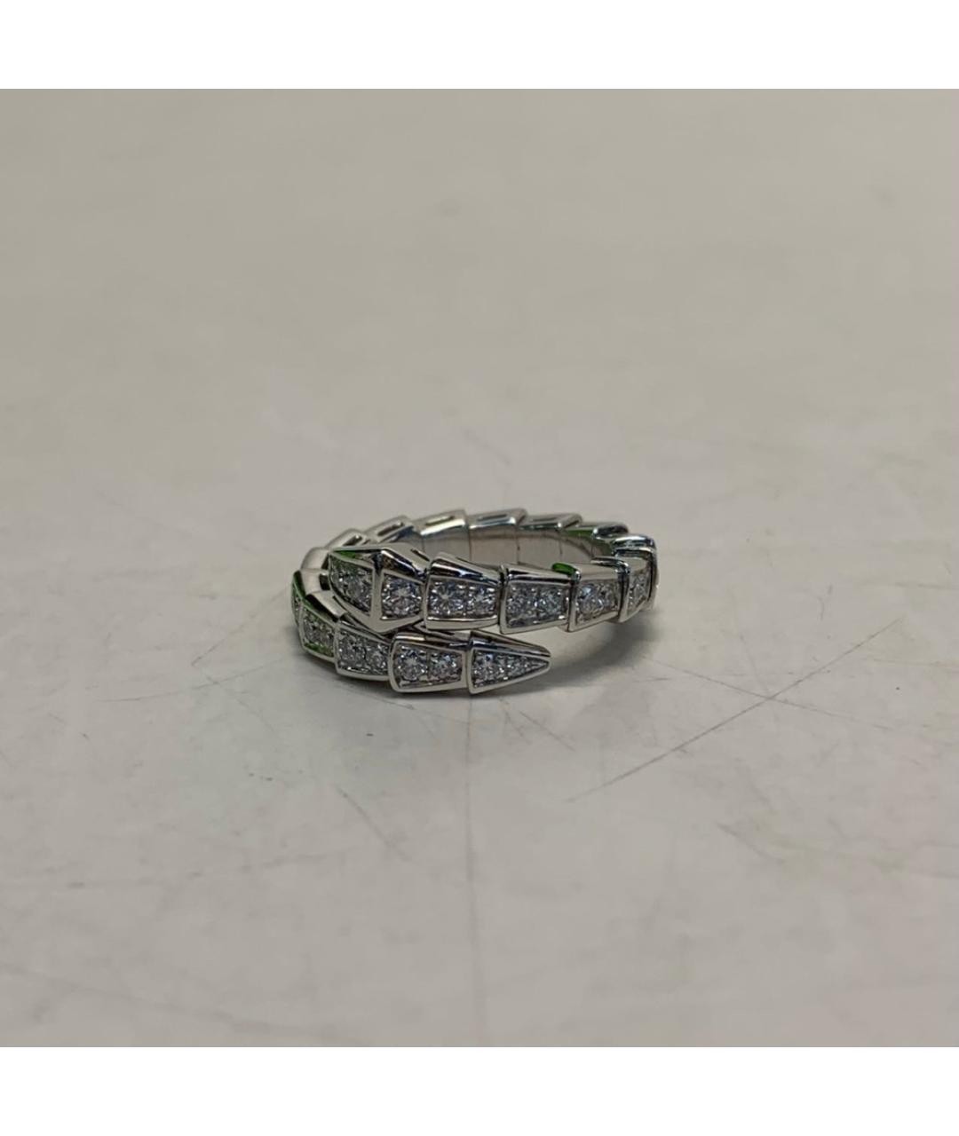 BVLGARI Серебряное кольцо из белого золота, фото 7