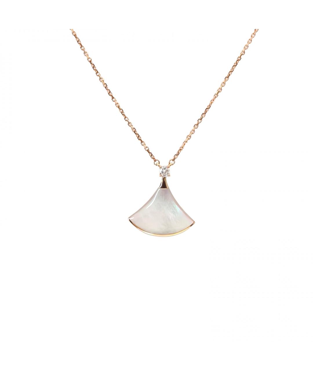 BVLGARI Золотое колье из розового золота, фото 2