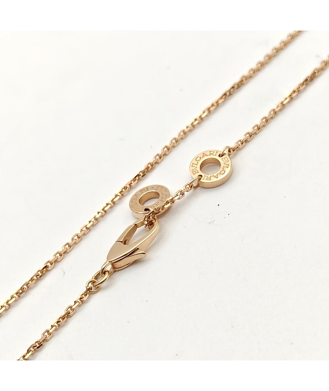 BVLGARI Золотое колье из розового золота, фото 6