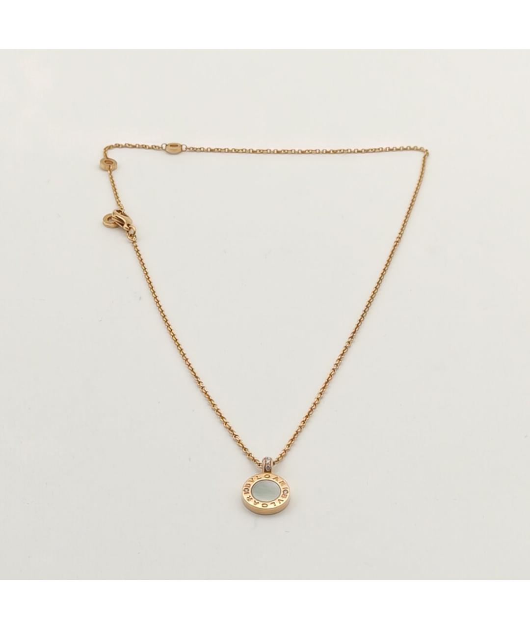 BVLGARI Золотое колье из розового золота, фото 7
