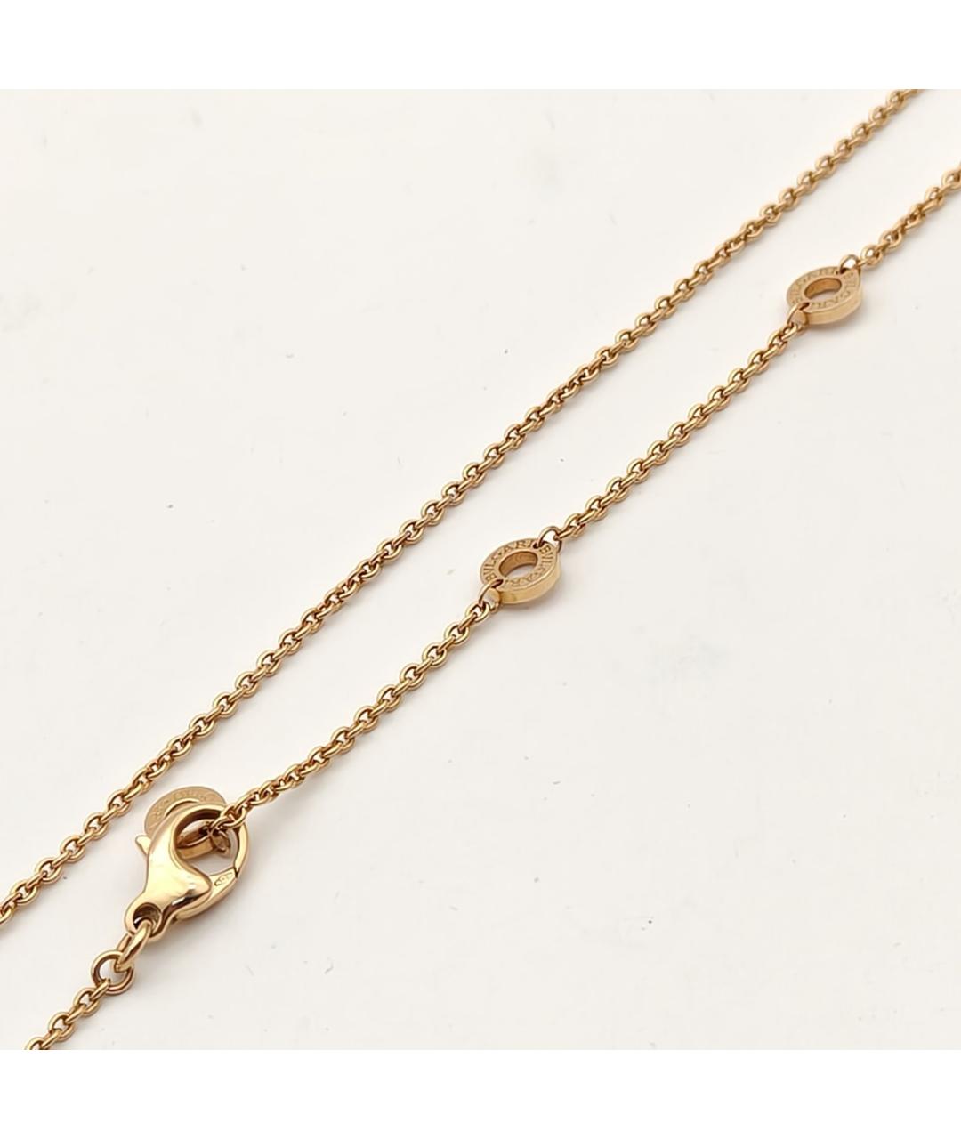 BVLGARI Золотое колье из розового золота, фото 6