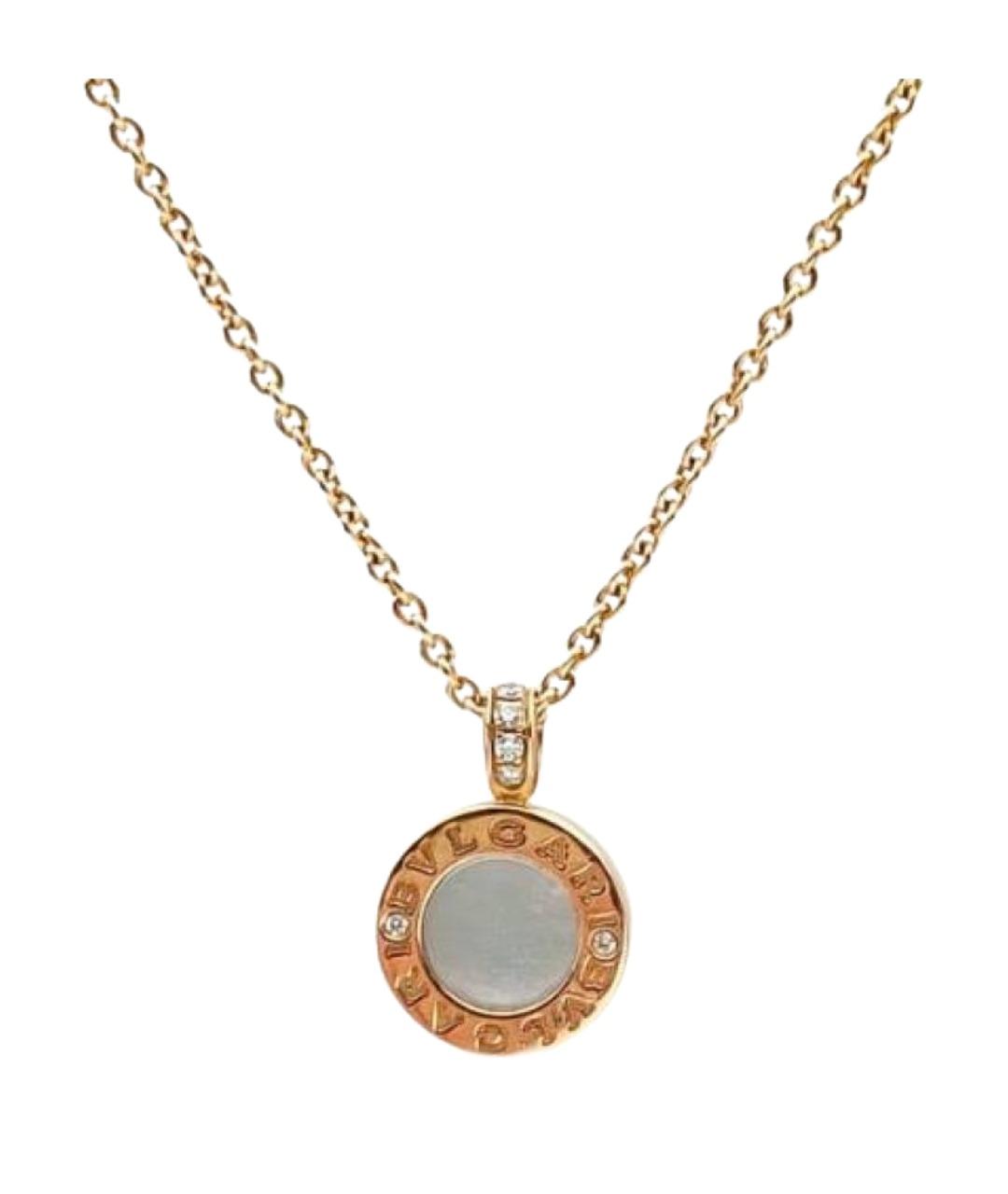 BVLGARI Золотое колье из розового золота, фото 1