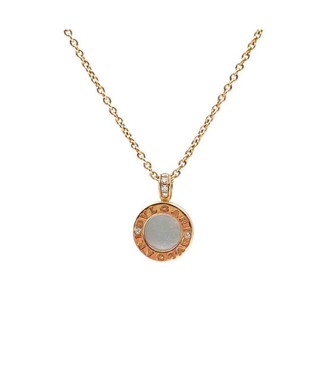 BVLGARI Золотое колье из розового золота, фото 10