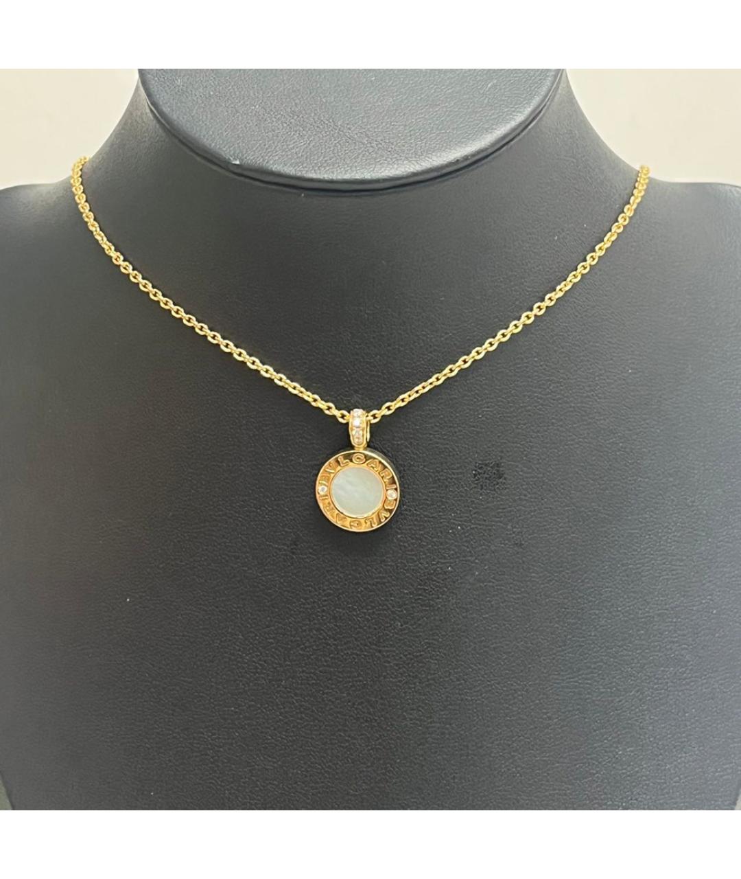 BVLGARI Золотое колье из розового золота, фото 8