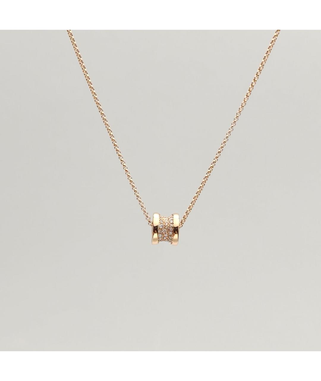 BVLGARI Золотое колье из розового золота, фото 3