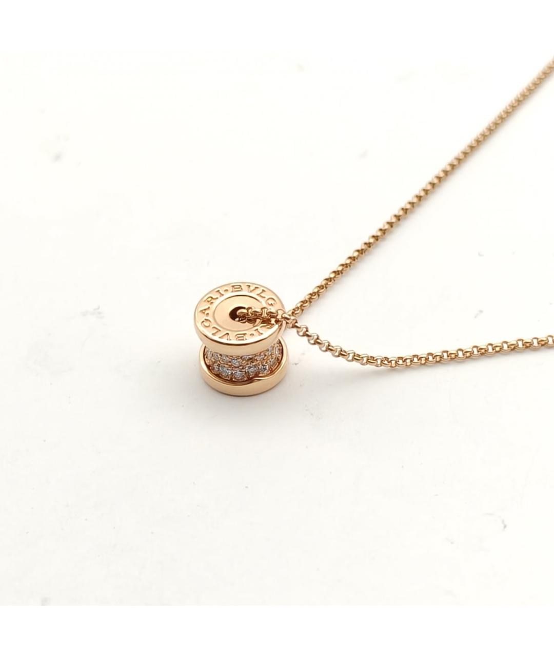 BVLGARI Золотое колье из розового золота, фото 4