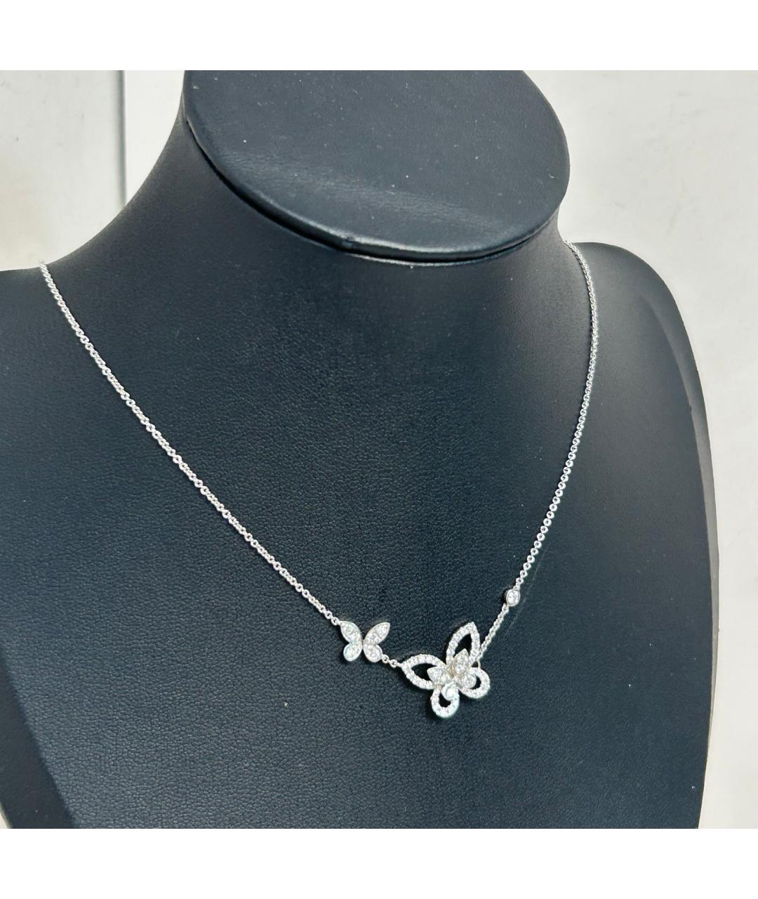 GRAFF Серебряное колье из белого золота, фото 9