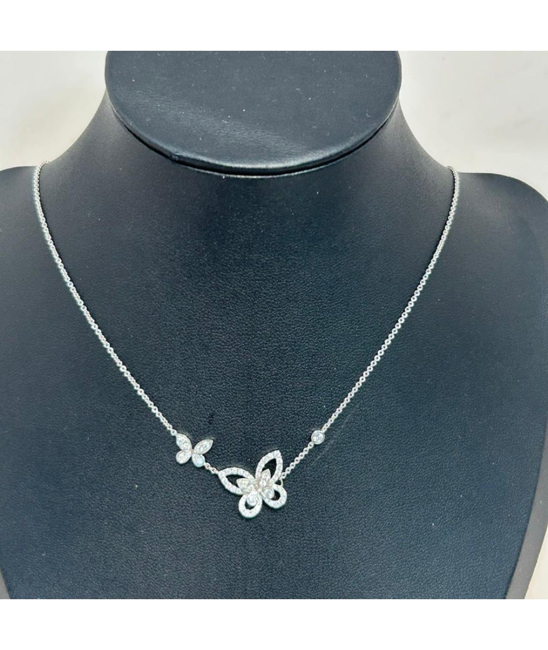 GRAFF Серебряное колье из белого золота, фото 8