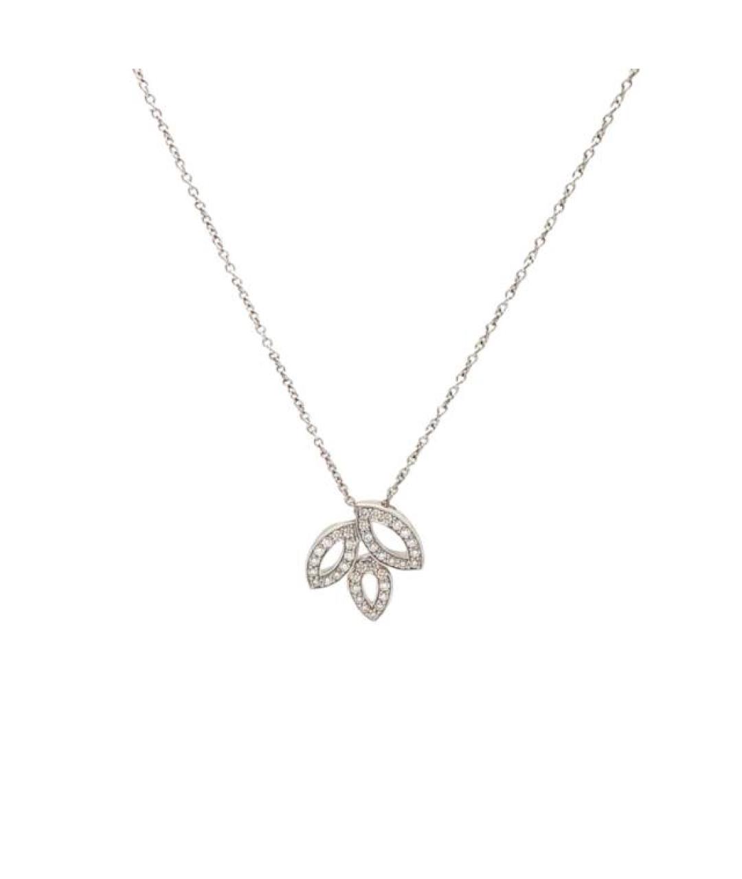 Harry Winston Серебряное платиновое колье, фото 10