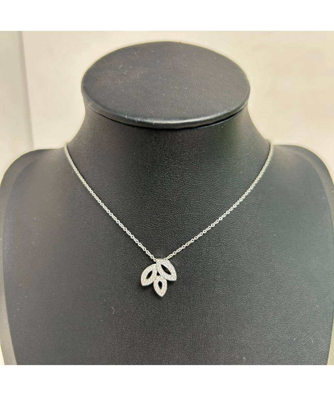 Harry Winston Серебряное платиновое колье, фото 8