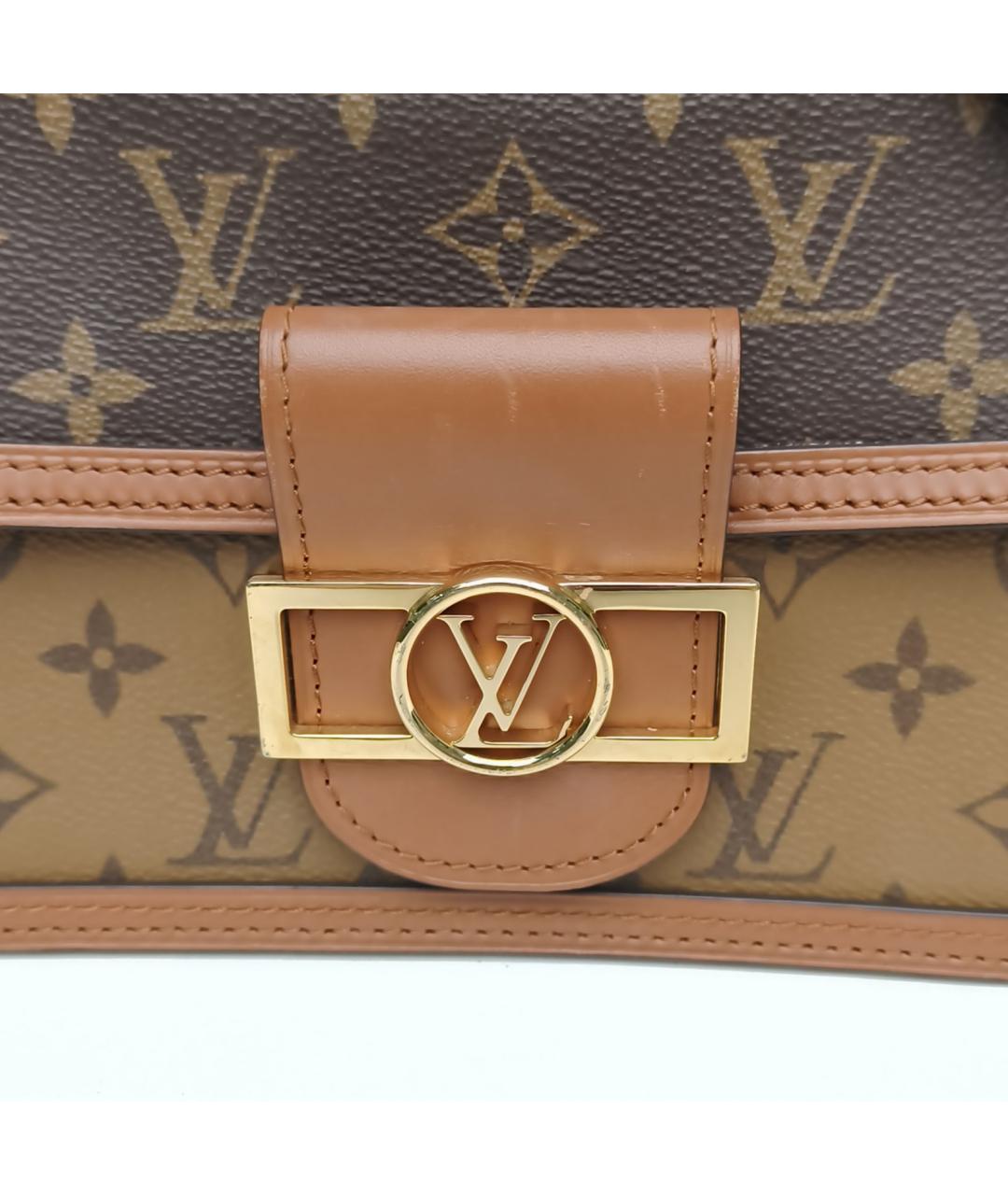 LOUIS VUITTON Коричневая сумка через плечо, фото 8