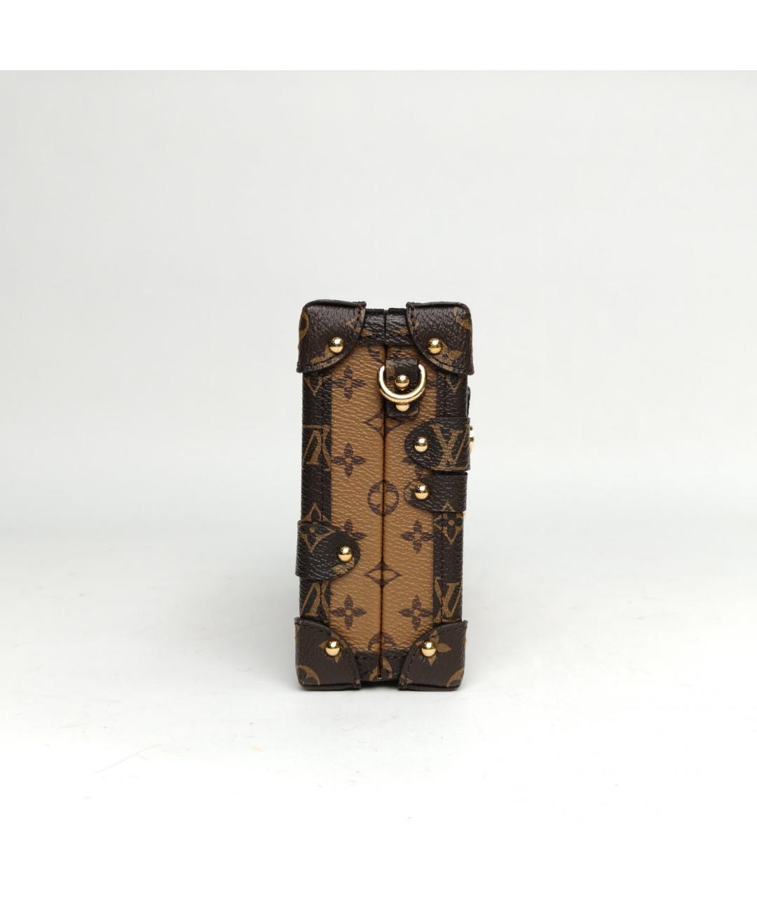 LOUIS VUITTON Коричневая сумка через плечо, фото 3