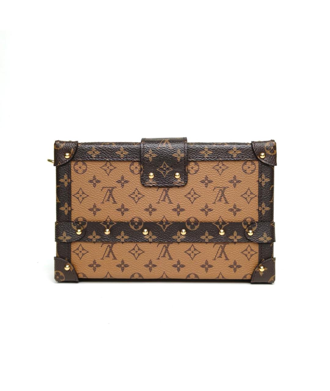 LOUIS VUITTON Коричневая сумка через плечо, фото 4