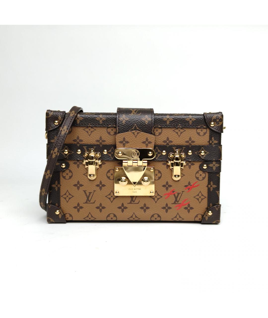 LOUIS VUITTON Коричневая сумка через плечо, фото 2