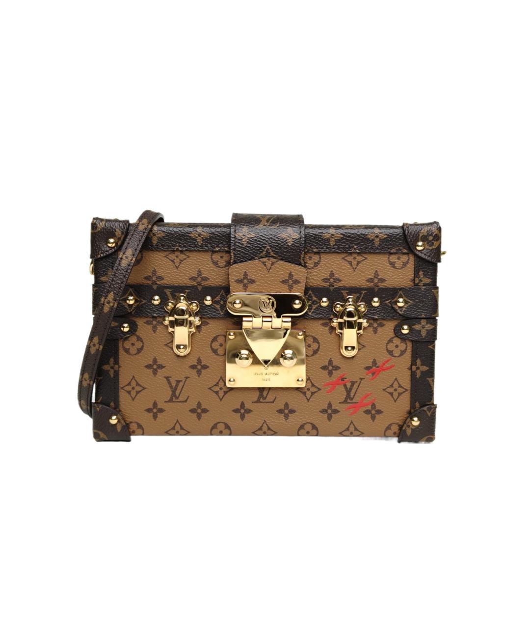 LOUIS VUITTON Коричневая сумка через плечо, фото 9