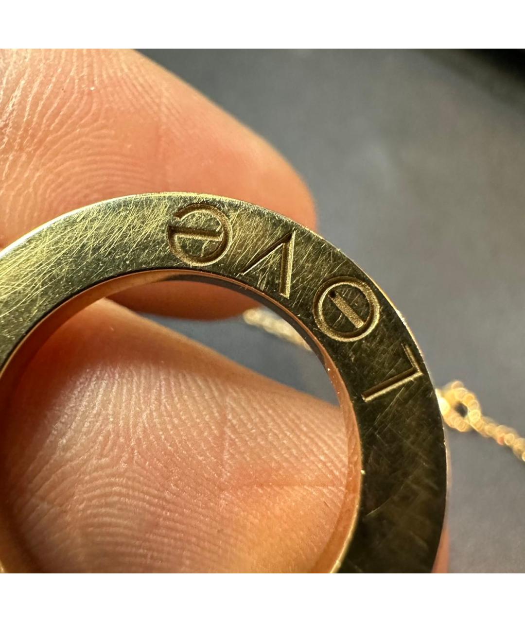 CARTIER Золотая подвеска из желтого золота, фото 2