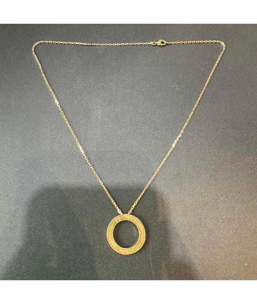 CARTIER Золотая подвеска из желтого золота, фото 10