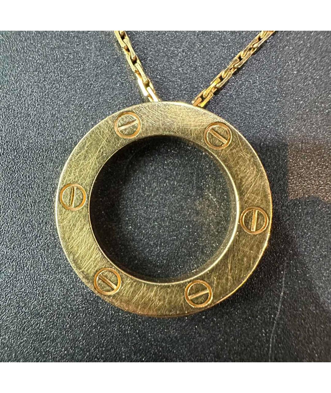 CARTIER Золотая подвеска из желтого золота, фото 7